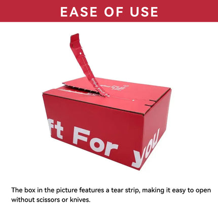 10PCS Corrugated Cardboard Boxes Zipper Closure Sturdy For Shipping Packaging