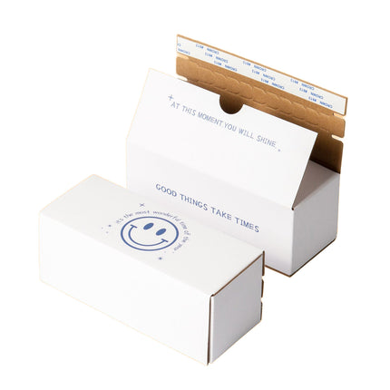 10PCS Corrugated Cardboard Boxes Zipper Closure Sturdy For Shipping Packaging