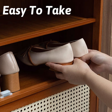 Multi Layer Vertical Entryway Integrated Shoe Cabinet Space Saving Dustproof