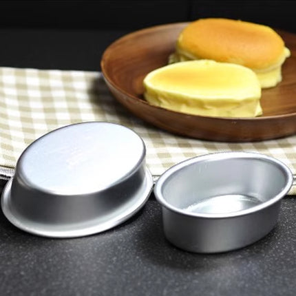 20pcs Oval Cheesecake Mold Non Stick Baking Tray for Pastry Cake Dessert Making