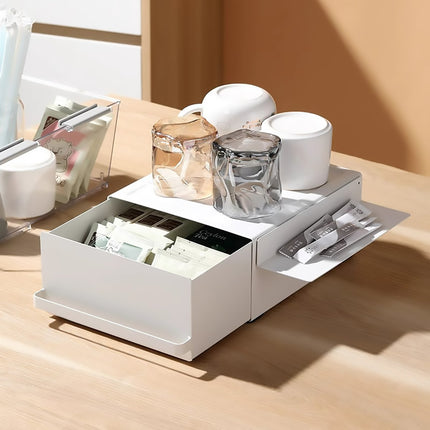 Coffee Pod Storage Drawer Space Saving Organizer for Home Countertop Cabinet