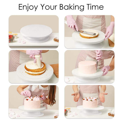 Rotating Cake Turntable Stand Baking Tools Lightweight Cream Decorating Table