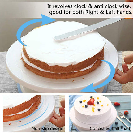 Rotating Cake Turntable Stand Baking Tools Lightweight Cream Decorating Table