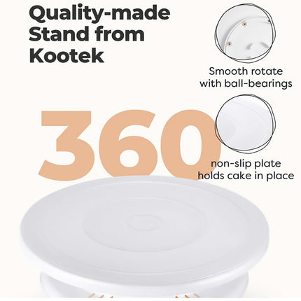 Rotating Cake Turntable Stand Baking Tools Lightweight Cream Decorating Table