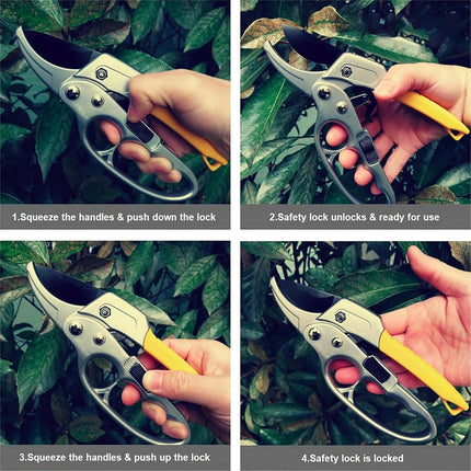 Pruning Shears Garden Fruit Branch Shears for Pruning Branches Sharp Fruit Trees