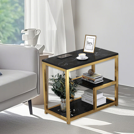 Marble Coffee Table Nesting Tables Sofa Side Bed End Table For Living Room