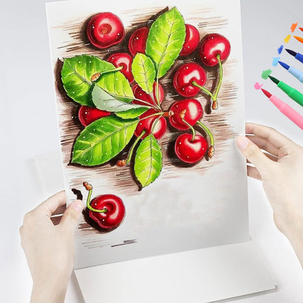White Card Paper Set 100PCS A4 Size Blank Hand Painted Drawing Craft Sheets