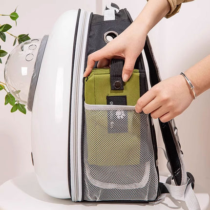 Portable Cat Litter Box Foldable Green Travel Toilet for Car Outdoor Pet Use