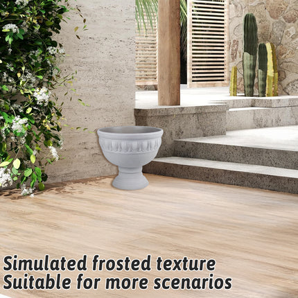 Simple Creative Resin Flower Planter High-Quality for Indoor Outdoor Garden Use