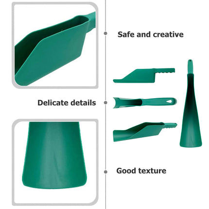 2pcs Gardening Tools Leaf Spatula Plastic Shovel Lightweight Durable For Garden