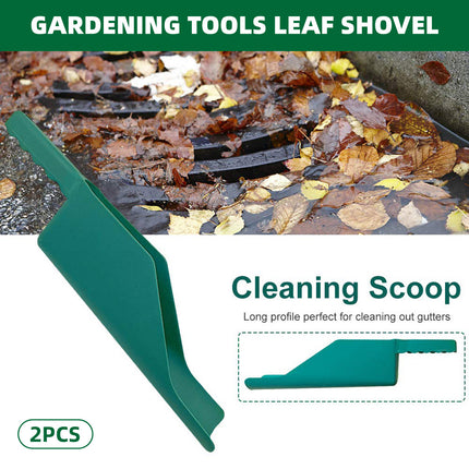 2pcs Gardening Tools Leaf Spatula Plastic Shovel Lightweight Durable For Garden