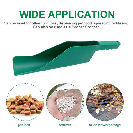 2pcs Gardening Tools Leaf Spatula Plastic Shovel Lightweight Durable For Garden