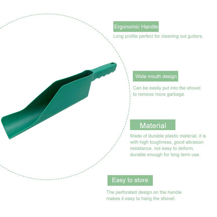 2pcs Gardening Tools Leaf Spatula Plastic Shovel Lightweight Durable For Garden