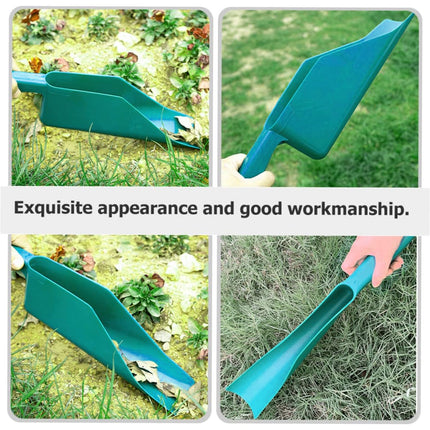 2pcs Gardening Tools Leaf Spatula Plastic Shovel Lightweight Durable For Garden
