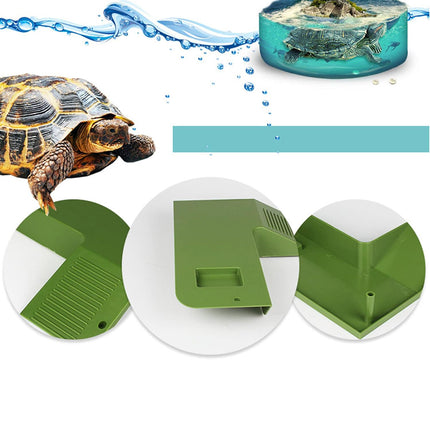 Turtle Climbing Platform Inclined Basking Ramp for Breeding Box Aquarium Habitat