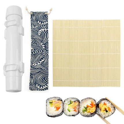 Sushi Making Tool Set Non Stick Easy To Use For Kitchen Beginners Sushi Lovers