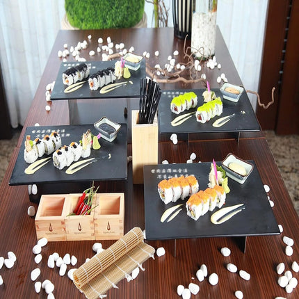 Sushi Making Tool Set Non Stick Easy To Use For Kitchen Beginners Sushi Lovers