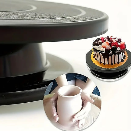 Rotating Cake Turntable Set With Icing Spatula Baking Tools For Decorating Cakes