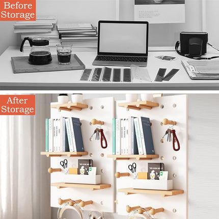 Wall Storage Shelf Panel Display Rack Cave Style Porch Shelf For Home Decoration