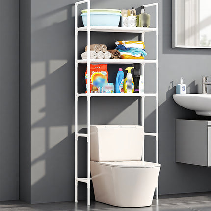 Kitchen Bathroom Floor Standing Storage Rack Multi Layer Sturdy Waterproof