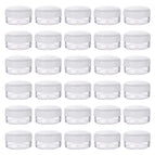 White Flat Lid Jar