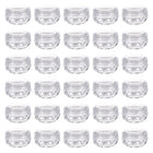 Cosmetic Cream Jar Bottle 50PCS 5g Transparent Round Refillable Sample Container