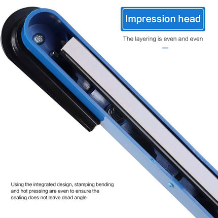 Manual Hand Press Heat Sealer Machine for Plastic and Foil Food Packaging Bags