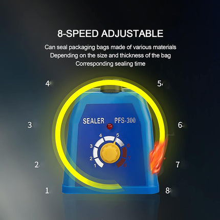 Manual Hand Press Heat Sealer Machine for Plastic and Foil Food Packaging Bags