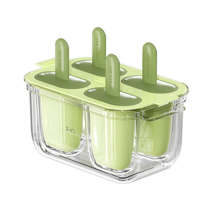 Popsicle Ice Cream Mold DIY Ice Lattice Maker Mould Reusable Home Ice Box Set