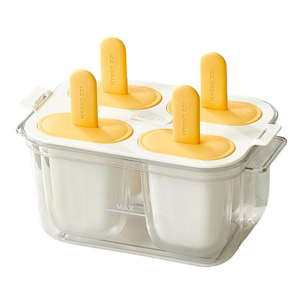 Popsicle Ice Cream Mold DIY Ice Lattice Maker Mould Reusable Home Ice Box Set