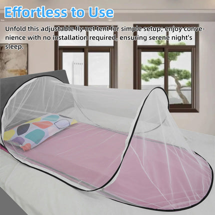 Portable Foldable Mosquito Net Pop-Up Travel Tent for Indoor Outdoor Use