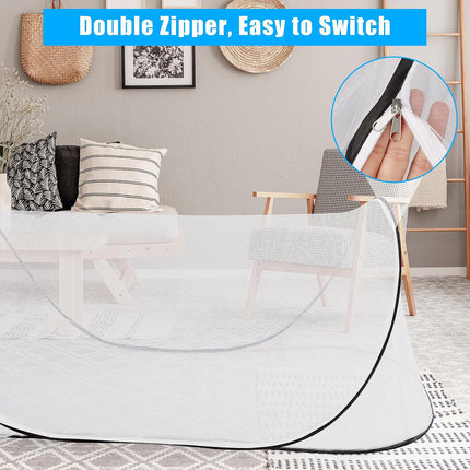 Portable Foldable Mosquito Net Pop-Up Travel Tent for Indoor Outdoor Use