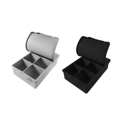 Large Silicone Ice Cube Tray Food Grade Mould for Whiskey Block Maker Kitchen