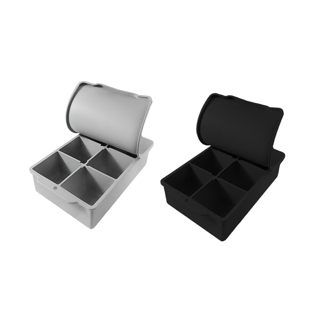 Large Silicone Ice Cube Tray Food Grade Mould for Whiskey Block Maker Kitchen