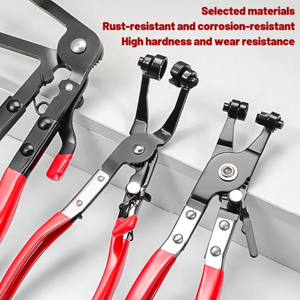 9PCS Car Hose Clamp Set Durable for Plumbing Automotive Hoses Fastening Tools