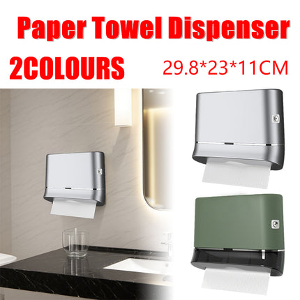 Commercial Hand Towel Dispenser Wall Mounted Tissue Box Easy Install Durable