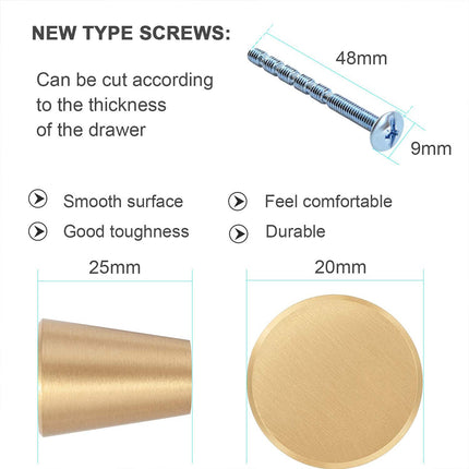 Modern Simple Cabinet Handle Single Hole Drawer Pull for Wardrobe Door Furniture