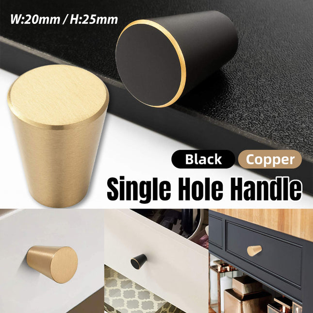 Modern Simple Cabinet Handle Single Hole Drawer Pull for Wardrobe Door Furniture