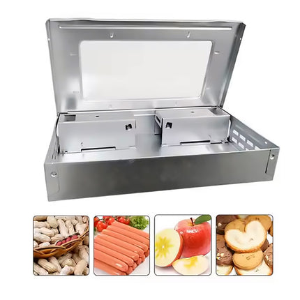 Humane Rodent Catcher Reusable Pest Control Box Enclosed Design for Home Use