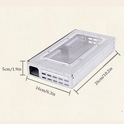 Humane Rodent Catcher Reusable Pest Control Box Enclosed Design for Home Use