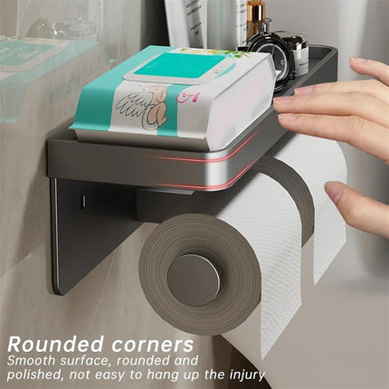 Toilet Tissue Box Toilet Paper Rack Storage Rack Bathroom Organizer Paper Holder
