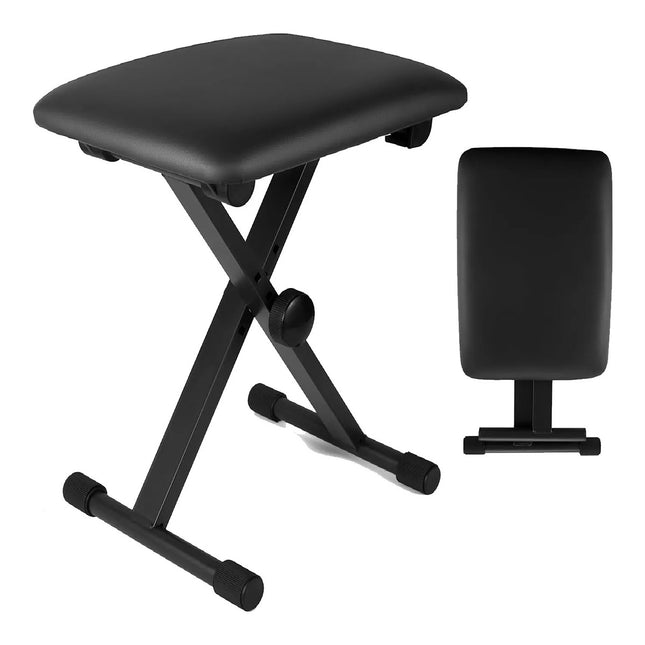 Electronic Organ Stool Three Level Adjustable Foldable Performance Chair Music