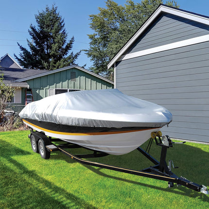 Outdoor V Yacht Dust Cover Waterproof Sun Protection Boat Hull Cover Rain Shield