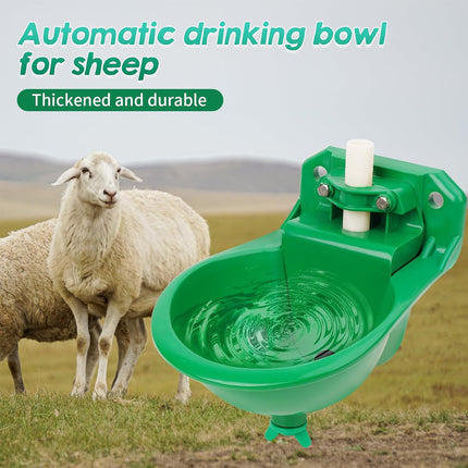 Plastic Automatic Water Drinker Waterer Bowl For Goat Sheep Pig Piglet Livestock