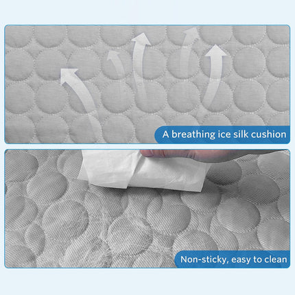 Pet Cooling Sleeping Mat Summer Spring Cooling Mat for Dog and Cat Indoor Use