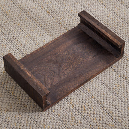 Solid Wood Low Table Balcony Window Sill Coffee Sturdy For Outdoor Indoor Use