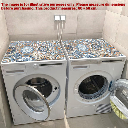 Washing Machine Water Absorbent Mat Quick Dry Dust Proof for Laundry Room Use