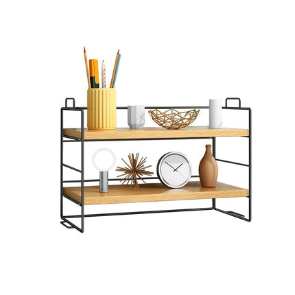 Table Top Desk Shelf Standard Model 2-Layer Office Desk Arrangement Shelf