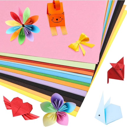 500 Sheets A4 Coloured Paper 80GSM 6 Colours for Craft Scrapbook School Project