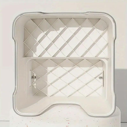 Childrens Footstool Baby Washbasin Step Booster Stool for Kids Bathroom Use
